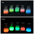 5 color neon glow in dark pigment for wood Paint, ink, graffiti, textiles, cosmetics and nail art.